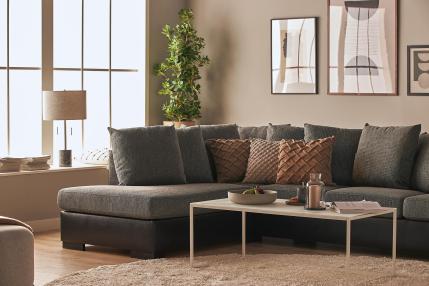 ocean-u-soffa-large-med-divan-höger-konstläder-grå-4822139